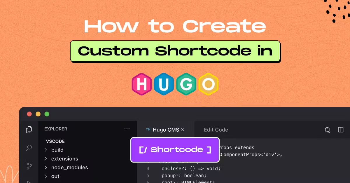 How to Develop a Hugo Theme Component